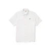 A2DCC 1001 SS LINEN SHIRT WHITE