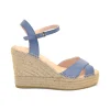 ALBA25 ESPADRILLES SANDALO CON TACCO ANTE JEANS