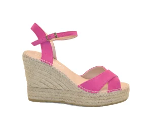 ALBA25 ESPADRILLES SANDALO CON TACCO ANTE BUNGAVILLA