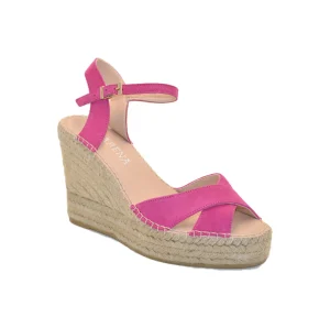 ALBA25 ESPADRILLES SANDALO CON TACCO ANTE BUNGAVILLA