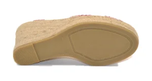 ALBA25 ESPADRILLES SANDALO CON TACCO ANTE BUNGAVILLA