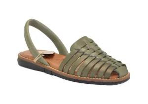 ALMAGRO MINORCHINA IN PELLE VAQUETILLA WASABI