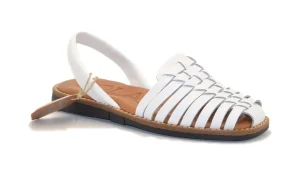 ALMAGRO MINORCHINA IN PELLE VAQUETILLA BLANCO
