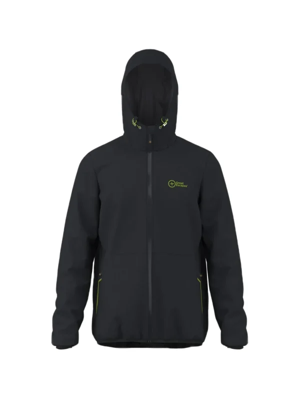 ANDREAS MAN RAIN JACKET ANTHRACITE TORNADO
