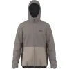 ANDREAS MAN RAIN JACKET DRIFTWOOD GOAT