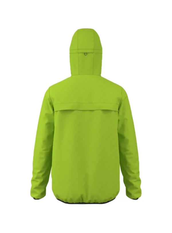 ANDREAS MAN RAIN JACKET LIME GREEN
