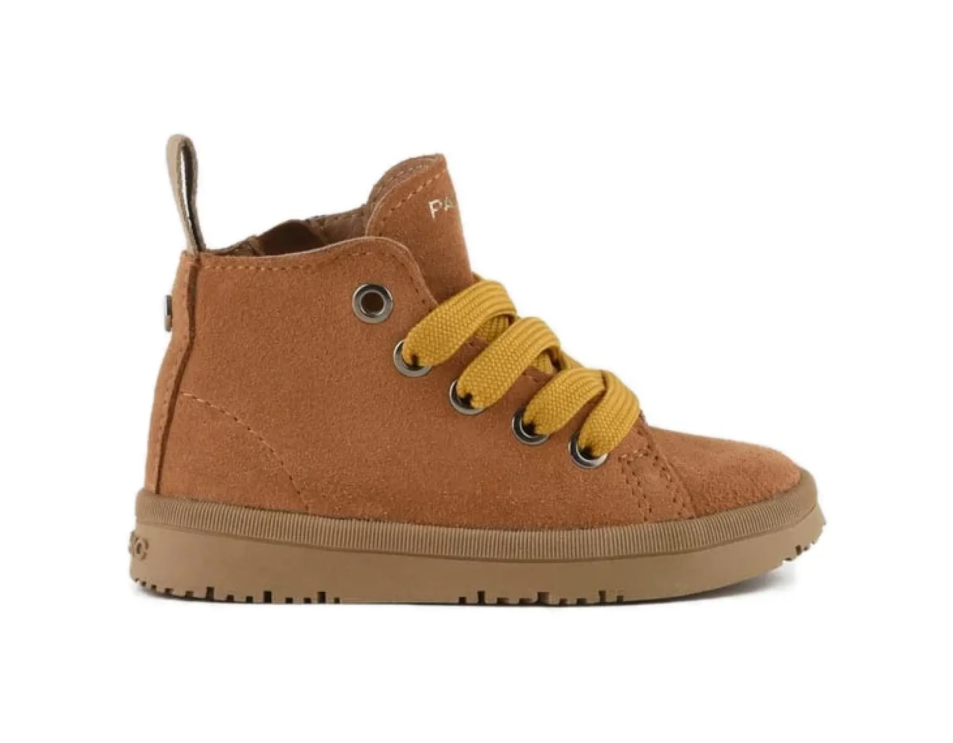 ankle_boot_suede_microfib_0.webp ANKLE BOOT SUEDE MICROFIBRE LINING BROWN SUGAR-YELLOW P01B015-00892068
