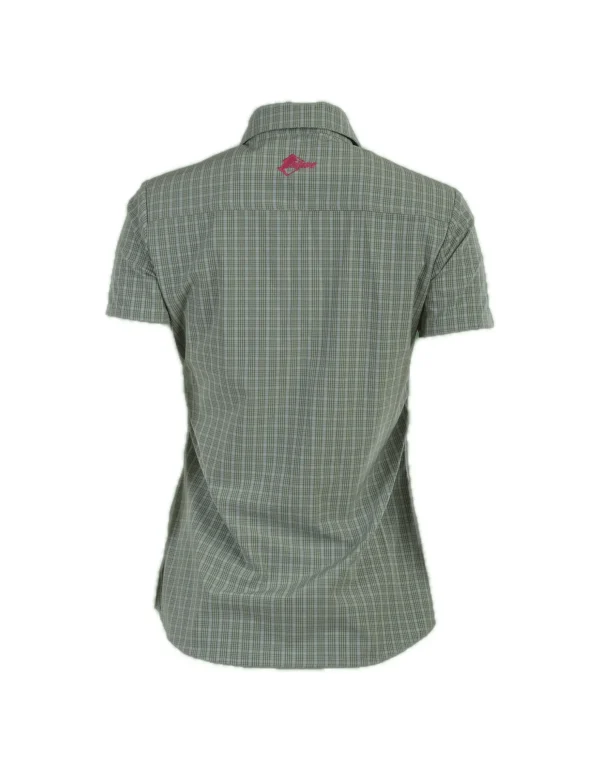ARIZONA CAMICIA AZVERDE FUXIA 0446