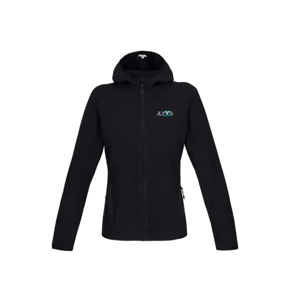 ASCENT WOMAN FLEECE CAVIAR BLACK