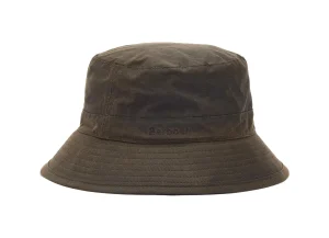 BARBOUR WAX SPORTS HAT OLIVE