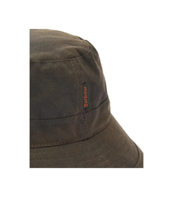 BARBOUR WAX SPORTS HAT OLIVE