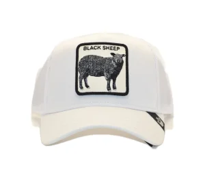 BASEBALL CAP BLACK SHEEP PLATINUM