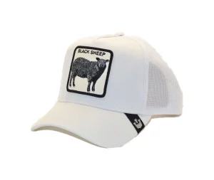 BASEBALL CAP BLACK SHEEP PLATINUM