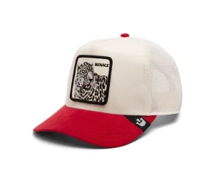 BASEBALL CAP GHEPARDO MENACE RED