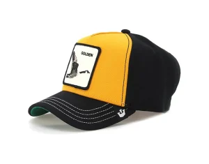 BASEBALL CAP IN LANA GOLDEN GOLD