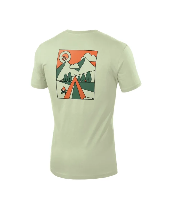 BASECAMP T-SHIRT UNISEX 20382HE6 SAGE GREEN