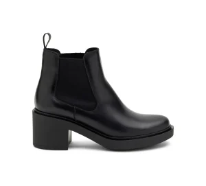 BEATLES IN PELLE CON TACCO 80N3 NERO