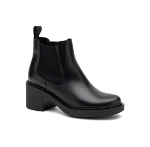 BEATLES IN PELLE CON TACCO 80N3 NERO