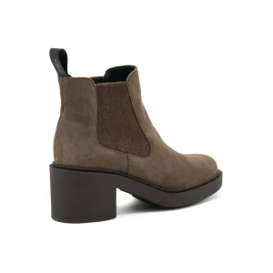BEATLES IN PELLE CON TACCO 80C3 TORBA