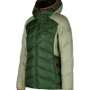 BIVOUAC DOWN JACKET W FOREST TEA
