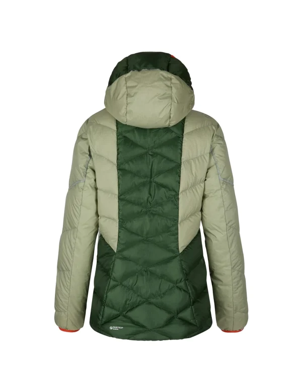 BIVOUAC DOWN JACKET W FOREST TEA