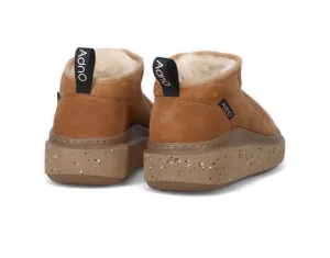 BLANK BOOTIE SHEEP SKIN CHESTNUT
