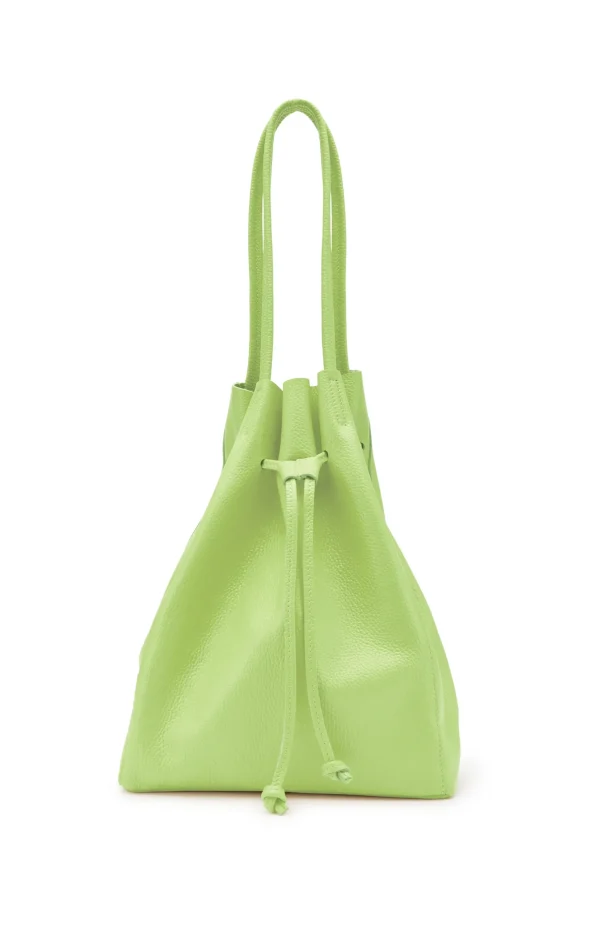 BORSA MORBIDA A SECCHIELLO IN PELLE CREEK MELA B503