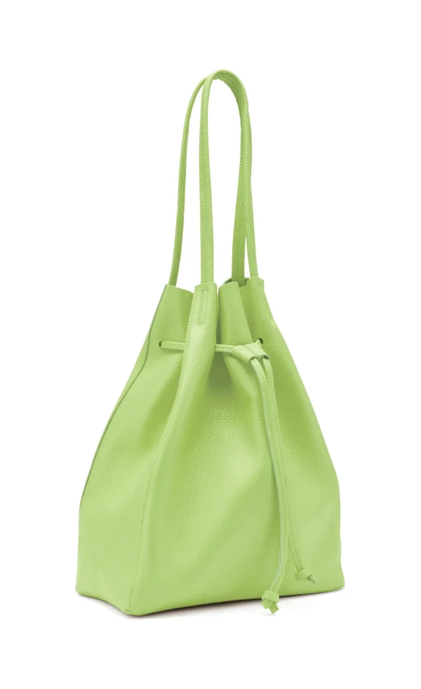 BORSA MORBIDA A SECCHIELLO IN PELLE CREEK MELA B503