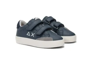 BOY'S STREET LEATHER BABY NAVY