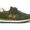 BOY'S TOM SOLID NYLON KID VERDE MILITARE