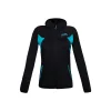 BUZZARD WOMAN FLEECE Z022 NERO AZZURRO