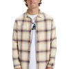 CAMICIA DNA FLANNEL BLUE BEIGE BLUE CHECK