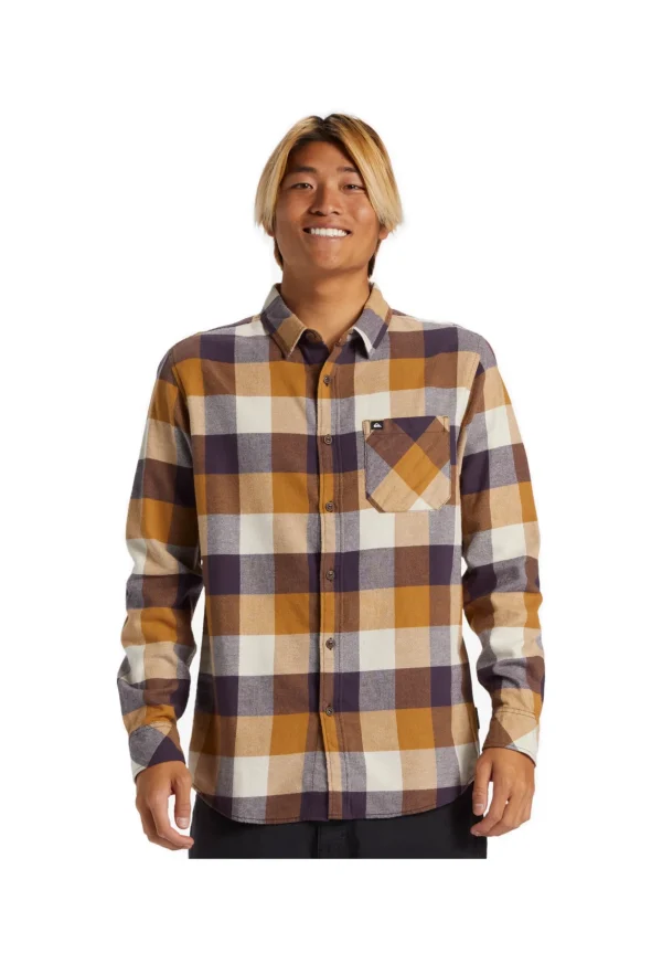 CAMICIA MOTHERFLY FLANNEL BONE BROWN AQYWT03373 CMT1