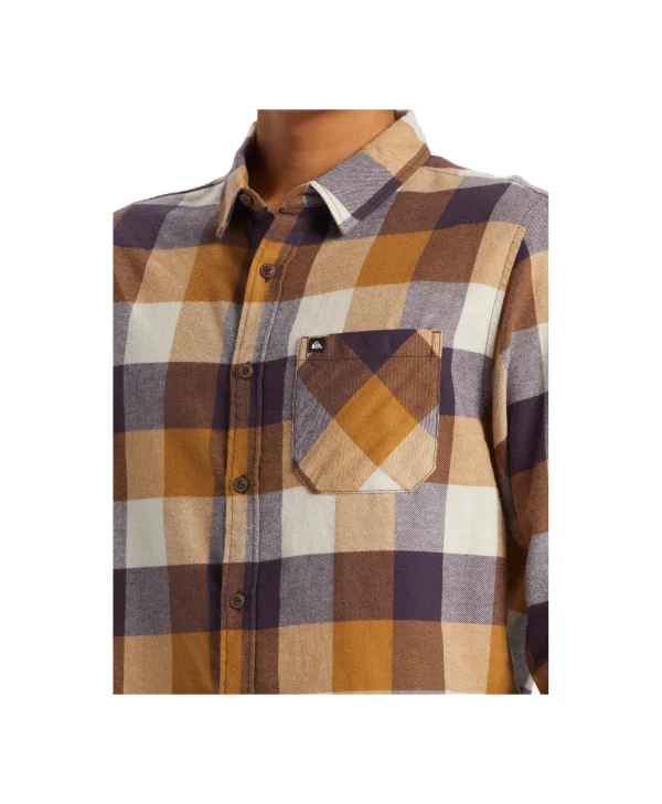 CAMICIA MOTHERFLY FLANNEL BONE BROWN AQYWT03373 CMT1