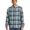 CAMICIA SANDBAR HOODED FLANNEL VINTAGE BLUE SANDBAR HOODED FLAN