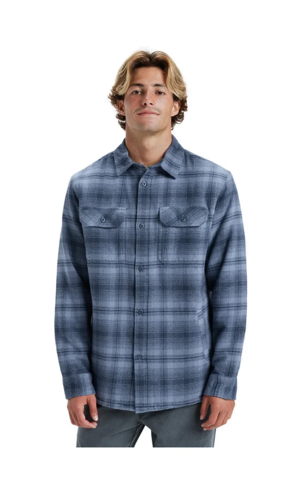 CAMICIA VENTURE OVERSHIRT SHERPA BLUE NIGHTS AQYWT03364 BST1