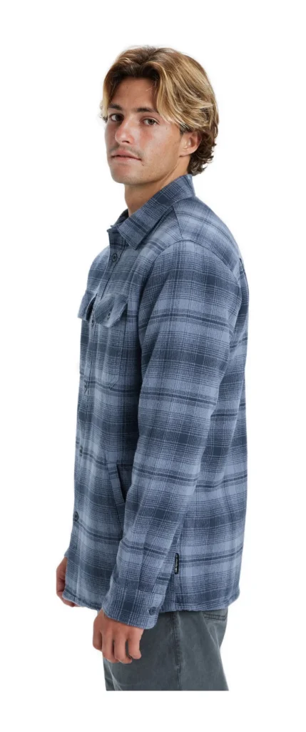 CAMICIA VENTURE OVERSHIRT SHERPA BLUE NIGHTS AQYWT03364 BST1