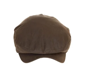 CHEVIOT TARTAN CAP OLIVE M
