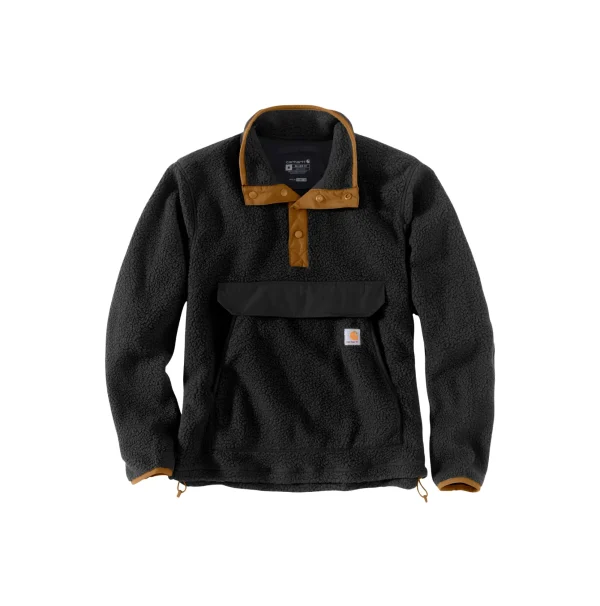 CHORELAXED FLEECE PULLOVER BLACK 104991