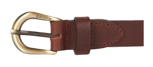 Cintura da donna in pelle Allanton Classic Brown