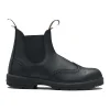 2443 CLASSIC BOOT BLACK CON DETTAGLI BROGUE