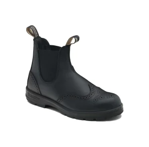 2443 CLASSIC BOOT BLACK CON DETTAGLI BROGUE