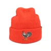 CUFFIA RIBBEN ROOSTER RED