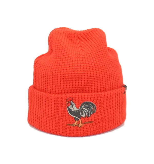 CUFFIA RIBBEN ROOSTER RED