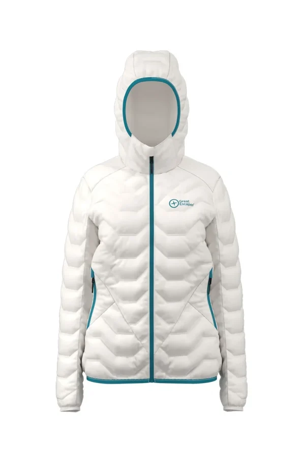 DANA EVO WOMAN PADDED JACKET WHITE ALYSSUM