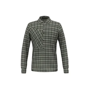 FANES FLANNEL 5 POLARLITE CAMICIA UOMO SHADOW DARK OLIVE