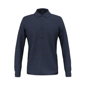 FANES FLANNEL 5 POLARLITE CAMICIA UOMO NAVY BLACK OUT