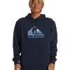 FELPA BIG LOGO HOODIE NAVY AQYFT03356 KTP0