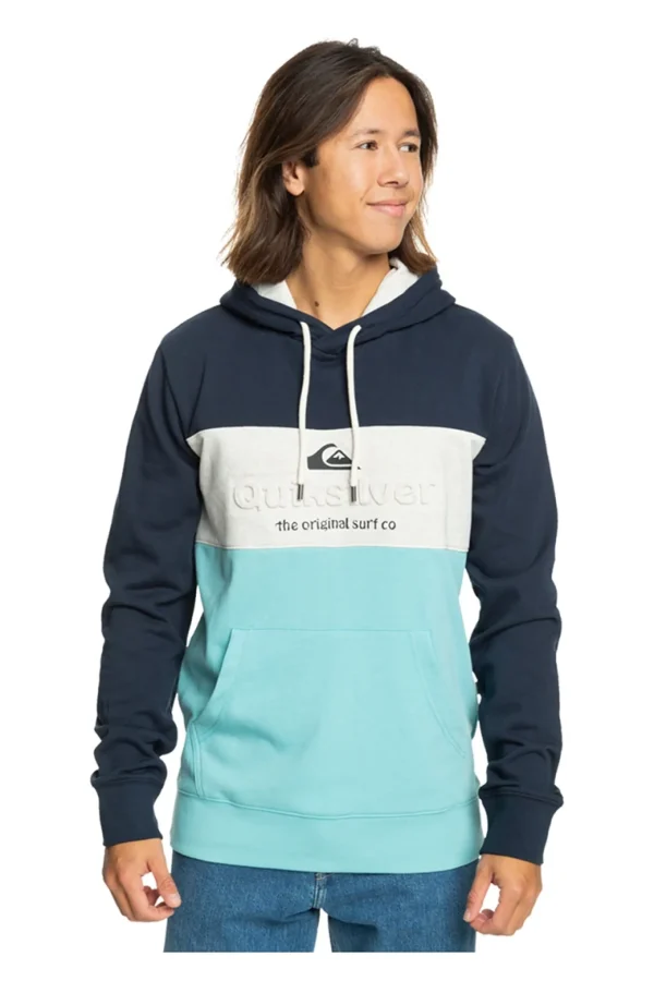 FELPA EMBOSS BLOCK HOODIE FOUR LEAF CLOVER EQYSFT04906 BYJO