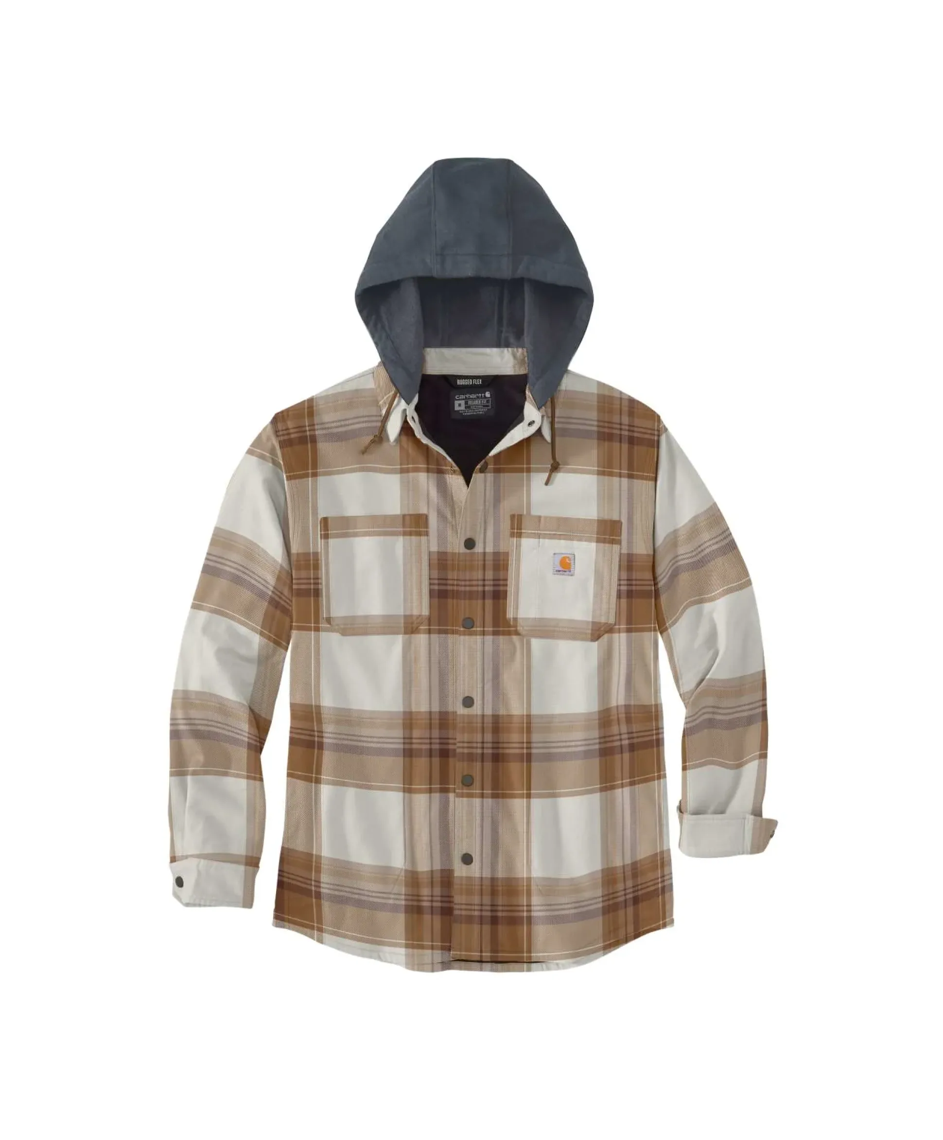 flan_sherpa_lined_shirt_j_1-2.webp FLAN SHERPA LINED SHIRT JAC CHESTNUT BROWN 105938 211